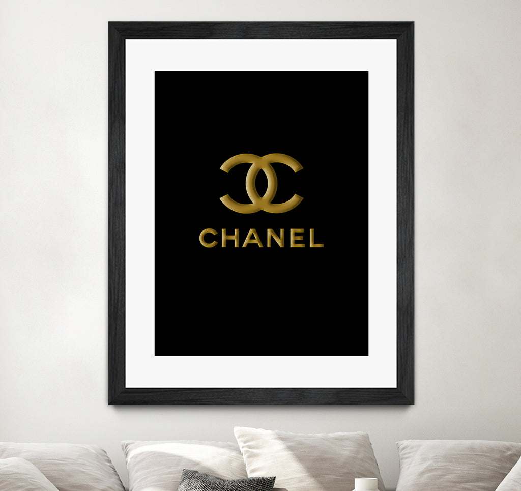 Chanel by miguel angel romero franco on GIANT ART - black digital drawing