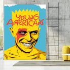 Young Americans by Bily Mariano da Luz on GIANT ART - blue digital drawing