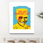 Young Americans by Bily Mariano da Luz on GIANT ART - blue digital drawing