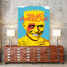 Young Americans by Bily Mariano da Luz on GIANT ART - blue digital drawing