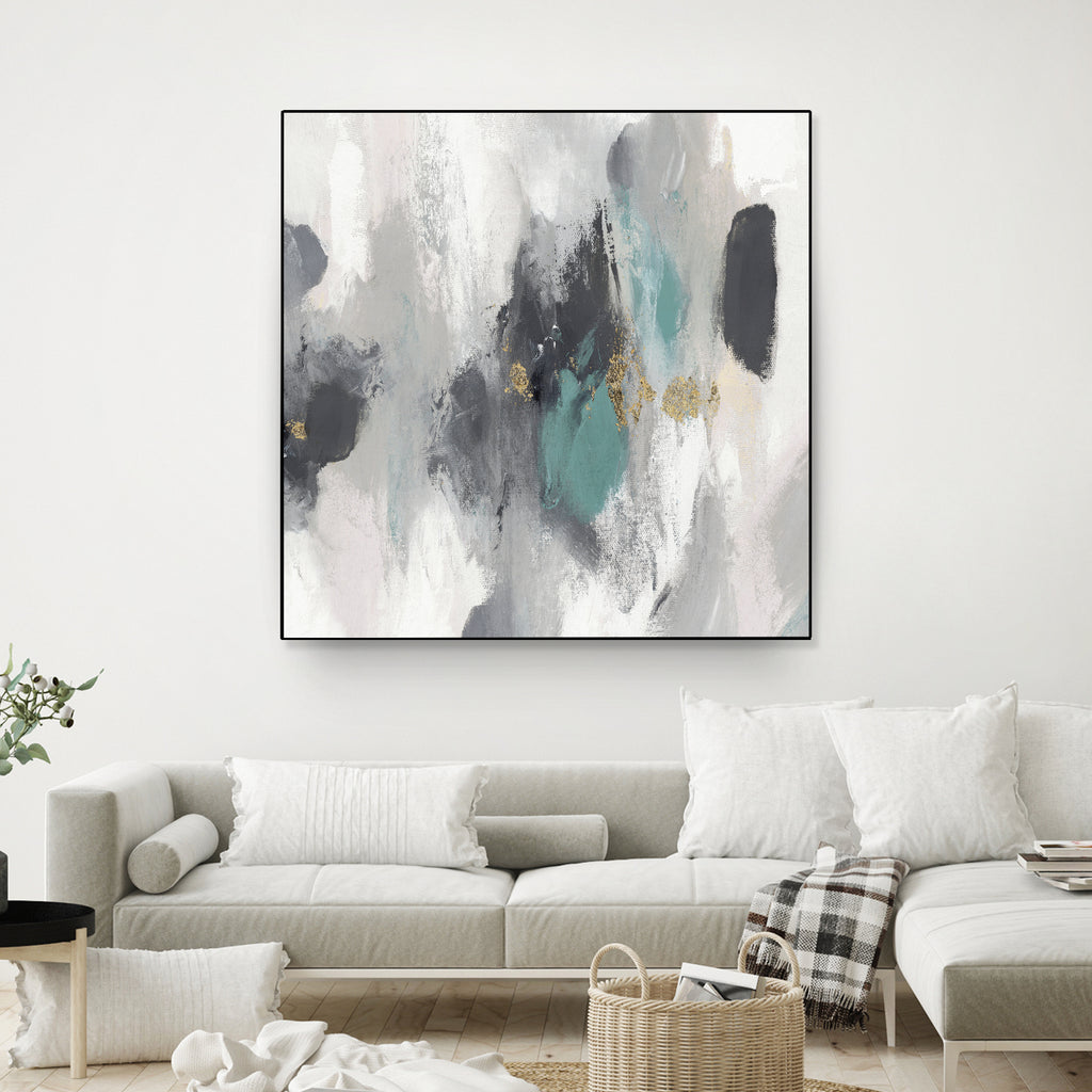 Gray Days I by Pi Studio on GIANT ART - gray mixed media