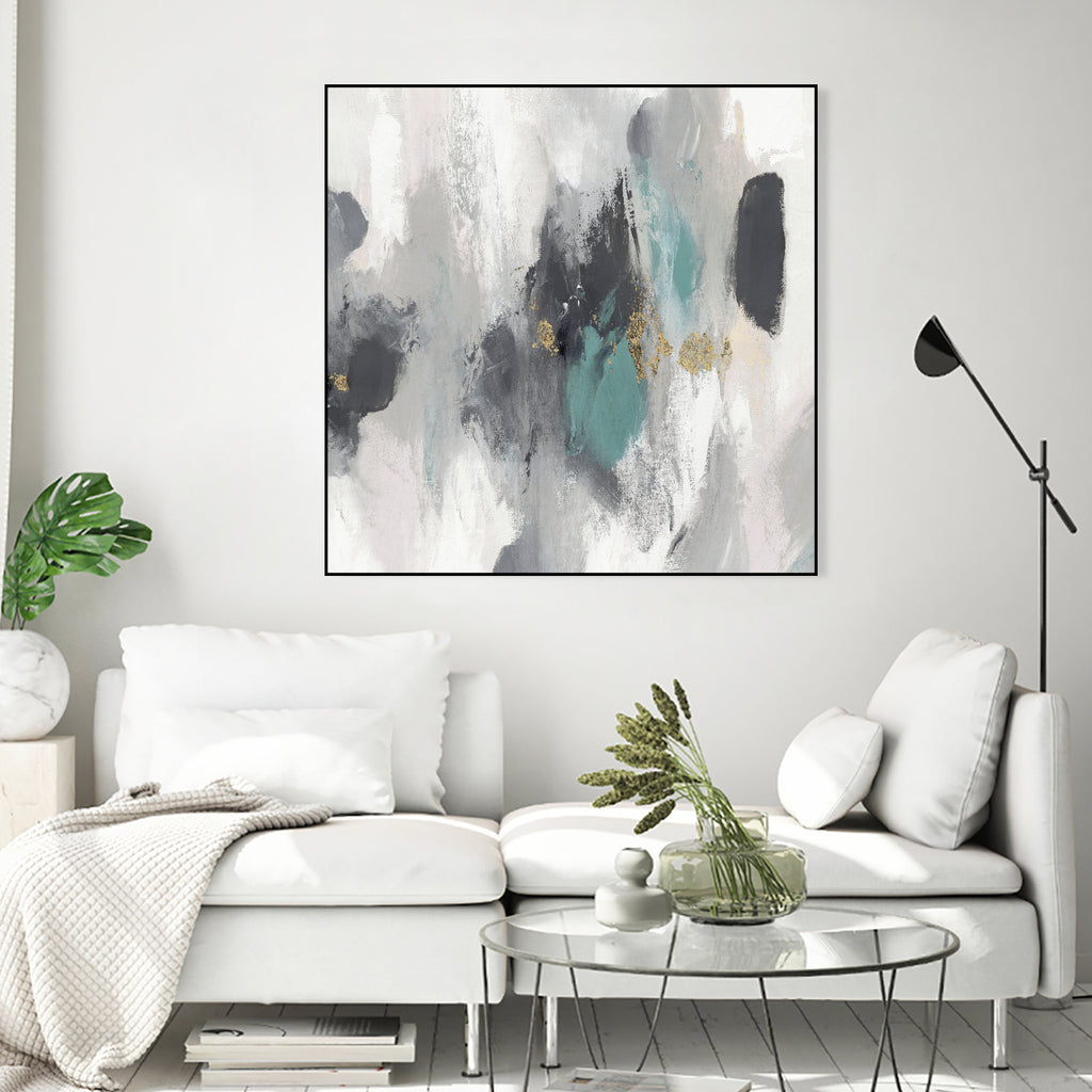 Gray Days I by Pi Studio on GIANT ART - gray mixed media