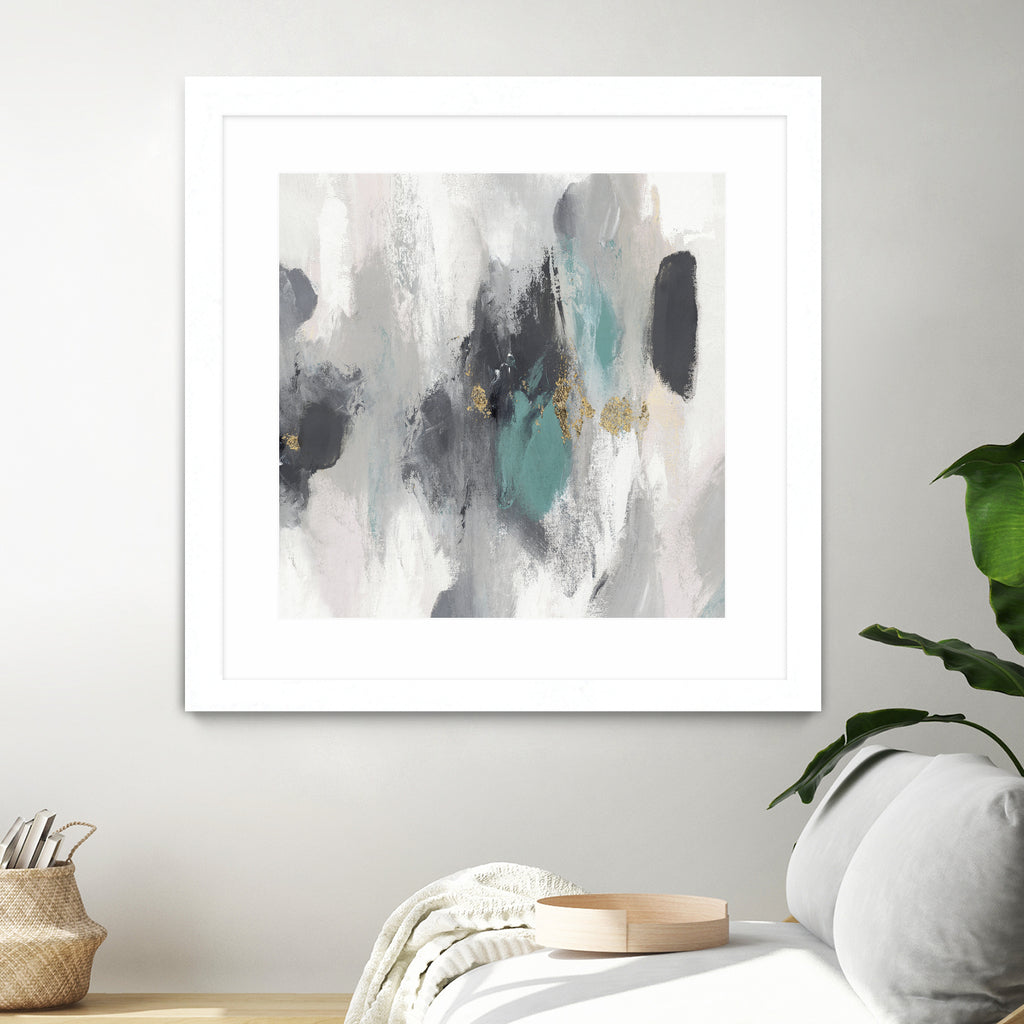 Gray Days I by Pi Studio on GIANT ART - gray mixed media