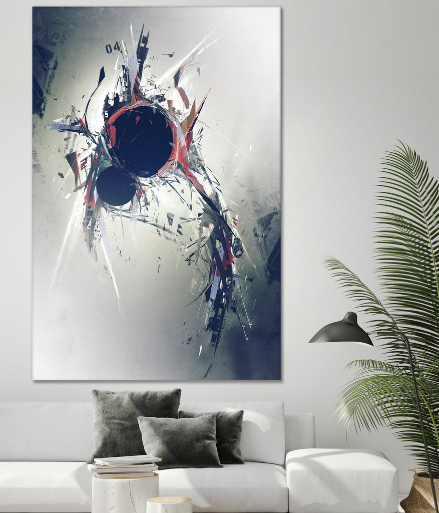 Heartbeat by George Smith on GIANT ART - gray digital painting