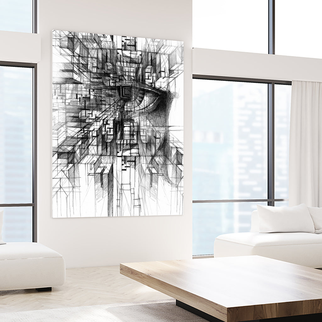 ilusion by Marcin Kowalewski on GIANT ART - gray digital drawing