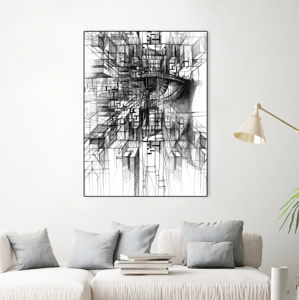 ilusion by Marcin Kowalewski on GIANT ART - gray digital drawing