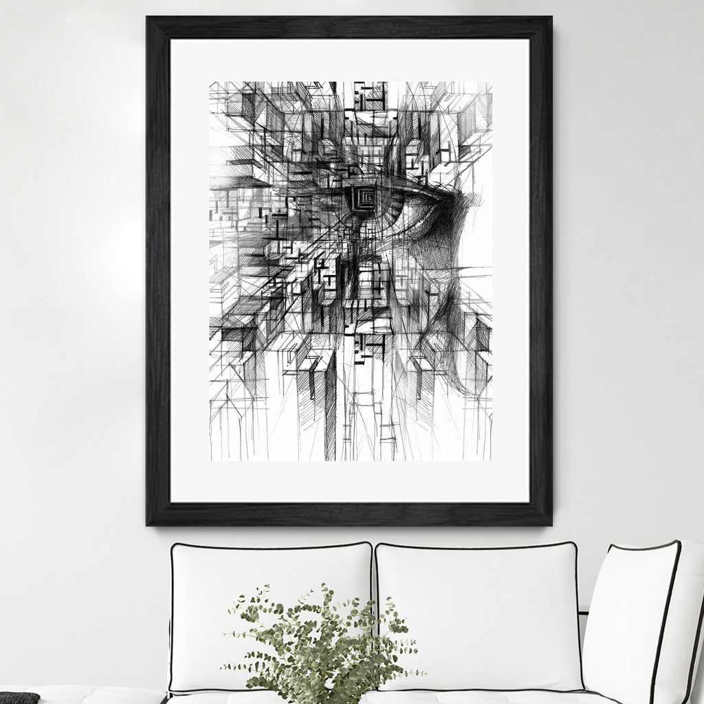 ilusion by Marcin Kowalewski on GIANT ART - gray digital drawing