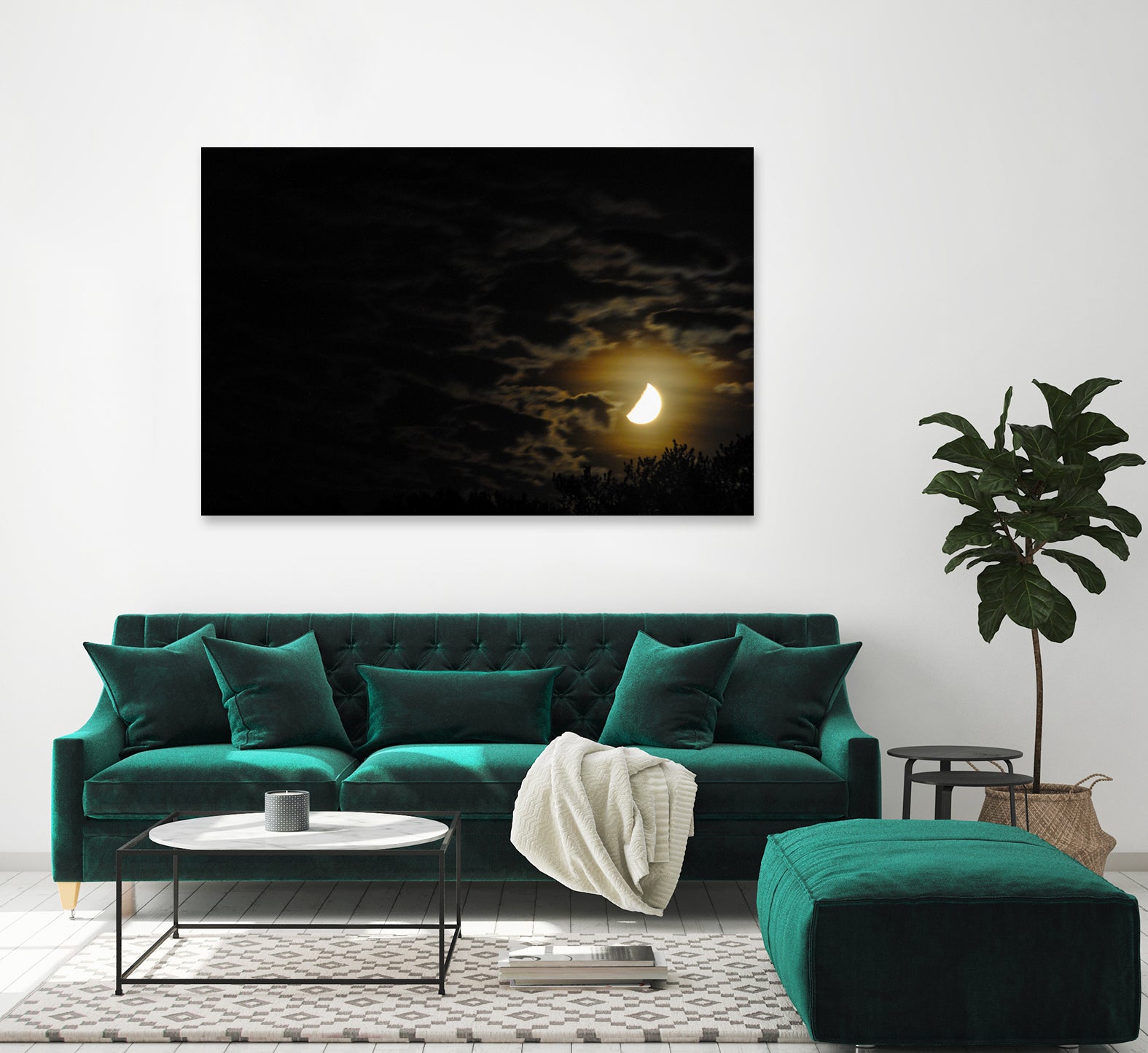 Activity in the Night by Renee Reese on GIANT ART - black photo illustration