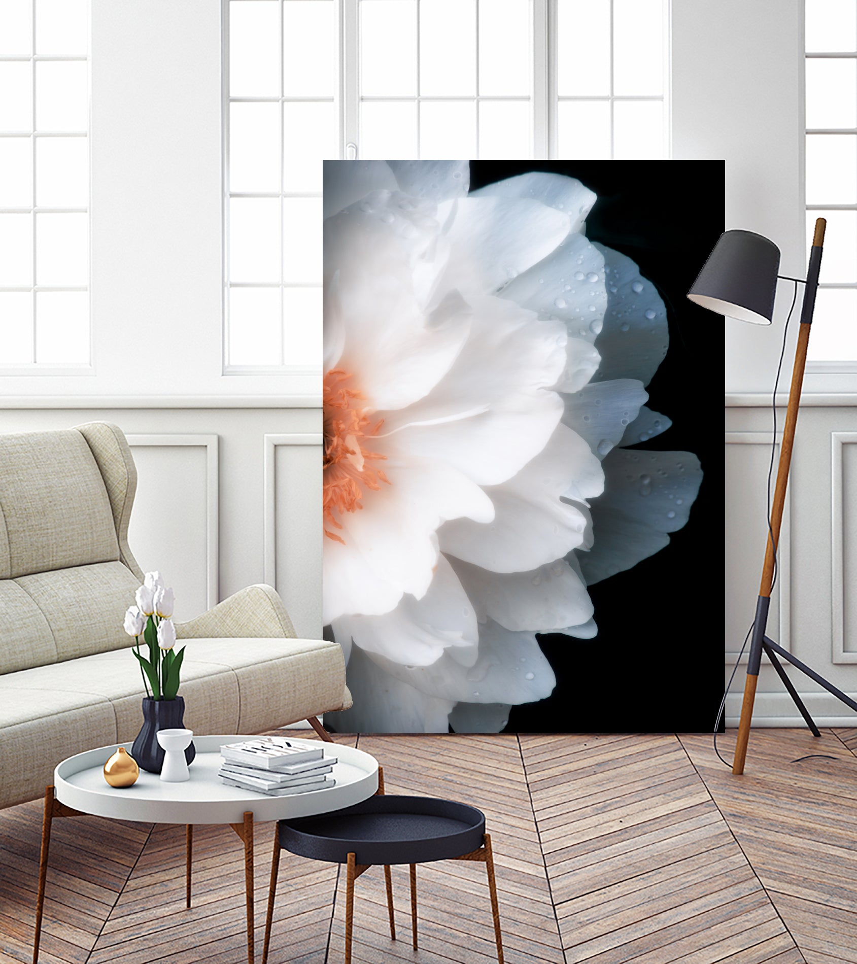 White Flower by Konstantin Sevostyanov on GIANT ART - white photo illustration