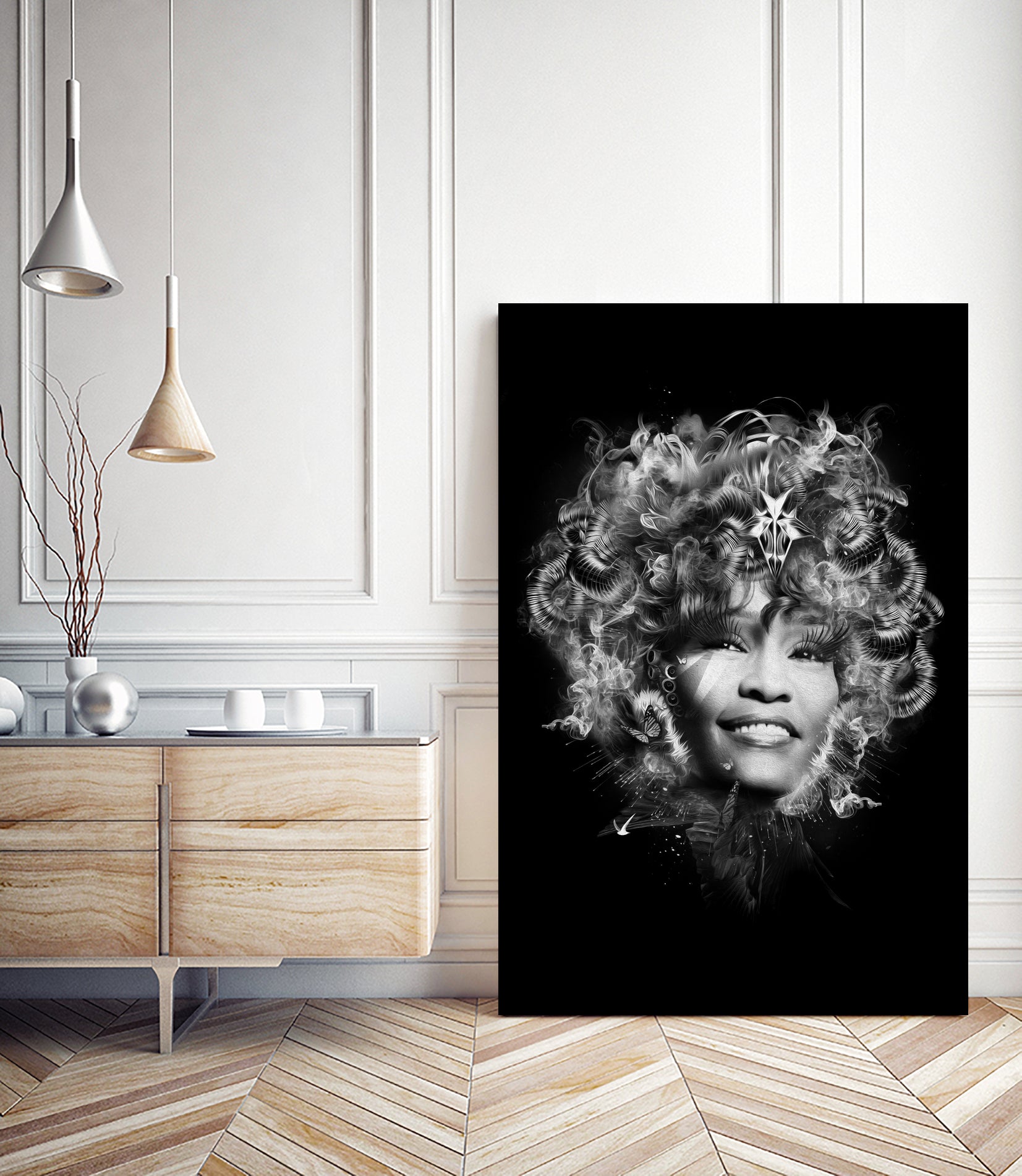Whitney by Nicolas Obery on GIANT ART - black photo manipulation