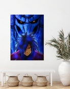 susanoo madara by MCAshe 24 on GIANT ART - blue character design