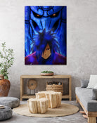 susanoo madara by MCAshe 24 on GIANT ART - blue character design