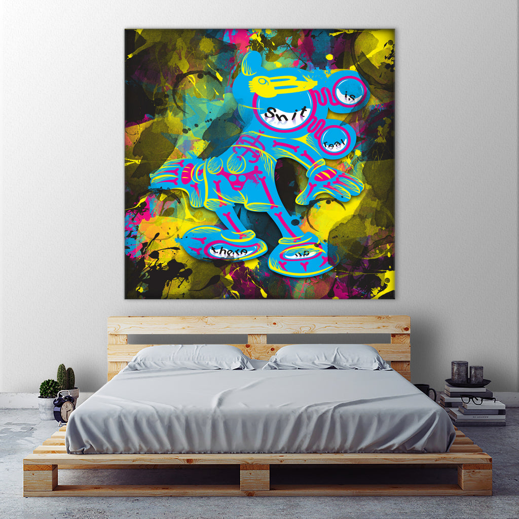 Dipopai - What's up there? - Black by Neo Dhlamini on GIANT ART - black digital painting