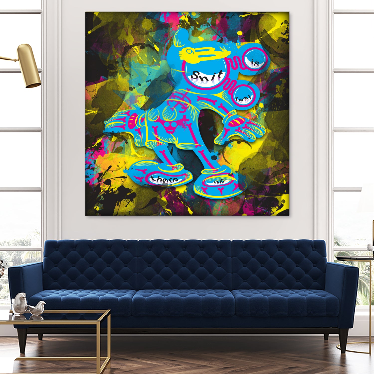 Dipopai - What's up there? - Black by Neo Dhlamini on GIANT ART - black digital painting