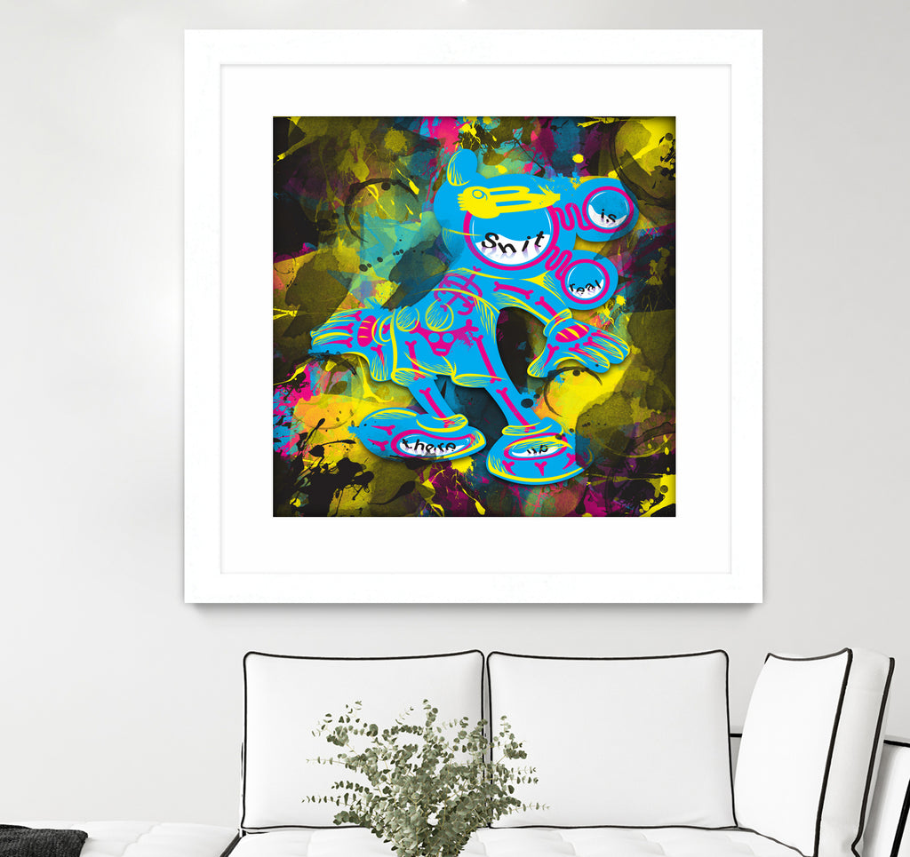 Dipopai - What's up there? - Black by Neo Dhlamini on GIANT ART - black digital painting