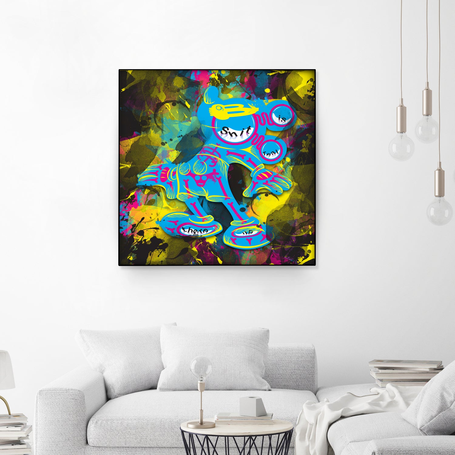 Dipopai - What's up there? - Black by Neo Dhlamini on GIANT ART - black digital painting