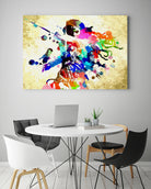 Wonder Woman by Daniel Janda on GIANT ART - red mixed media