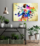 Wonder Woman by Daniel Janda on GIANT ART - red mixed media