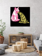 Word Vomit by Sabrina Pearcy on GIANT ART - pink typography