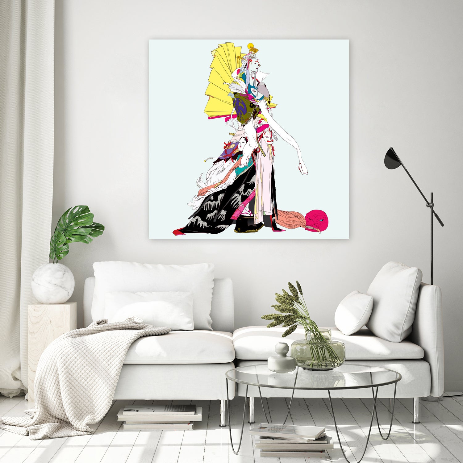 地獄大夫-極雅 - JIGOKUDAYU-GOKUMIYABI by MINAMI KASI on GIANT ART - white digital painting