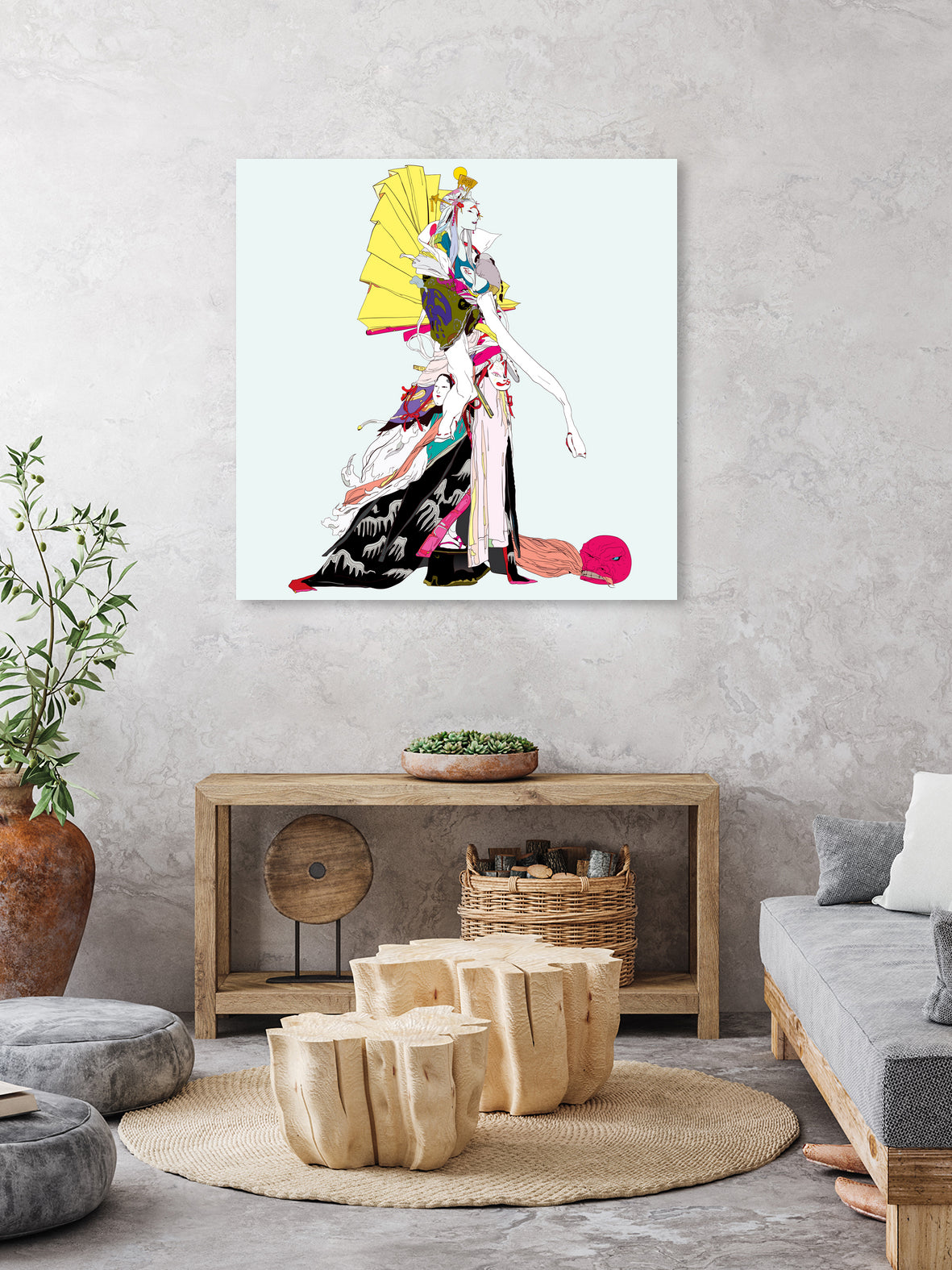 地獄大夫-極雅 - JIGOKUDAYU-GOKUMIYABI by MINAMI KASI on GIANT ART - white digital painting