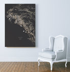 Monaco city map by Luis Dilger on GIANT ART - 3d art