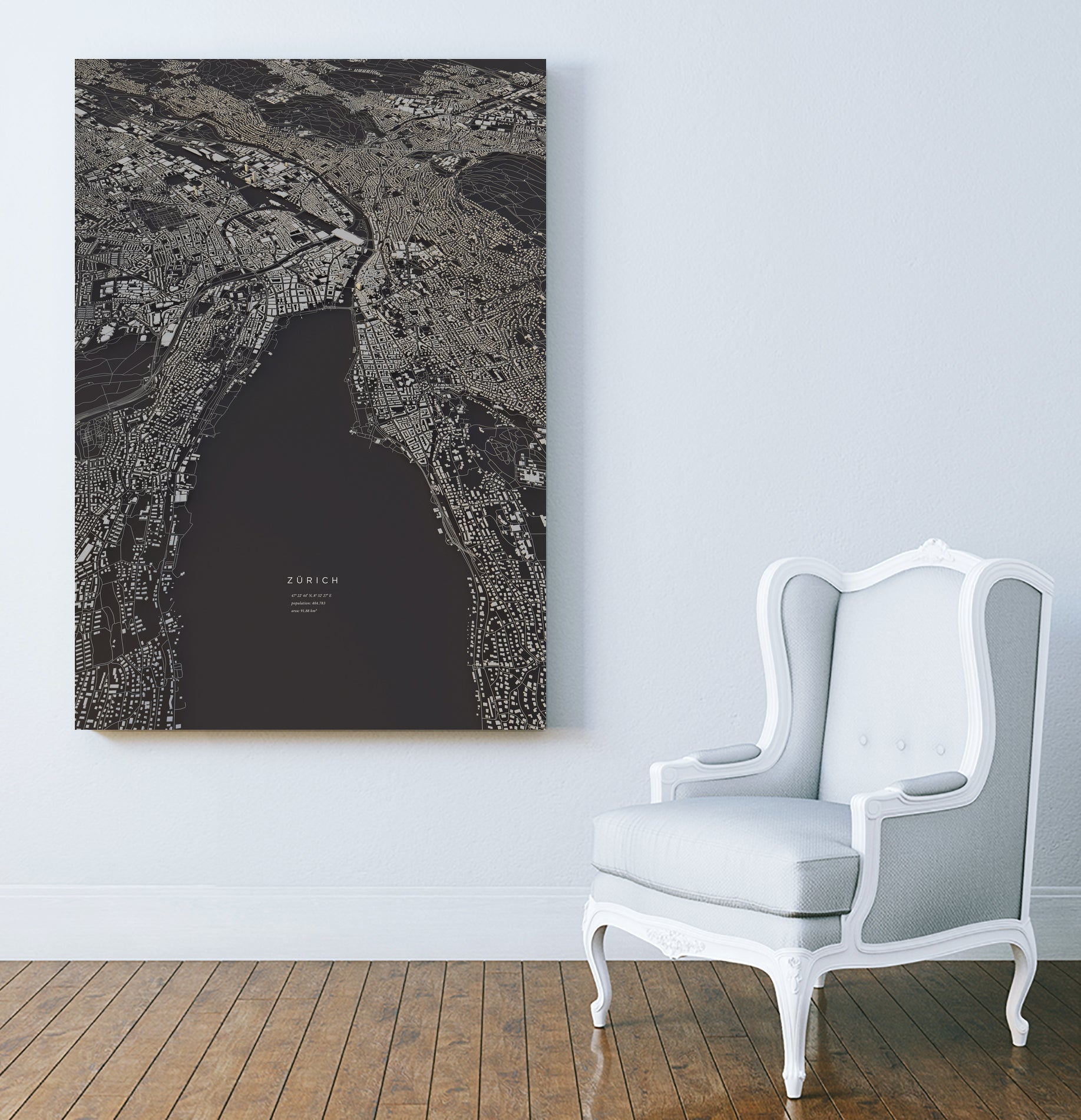 Zürich by Luis Dilger on GIANT ART - 3d art