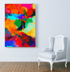 A GREAT CALM by Rebecca Allen on GIANT ART - blue digital painting