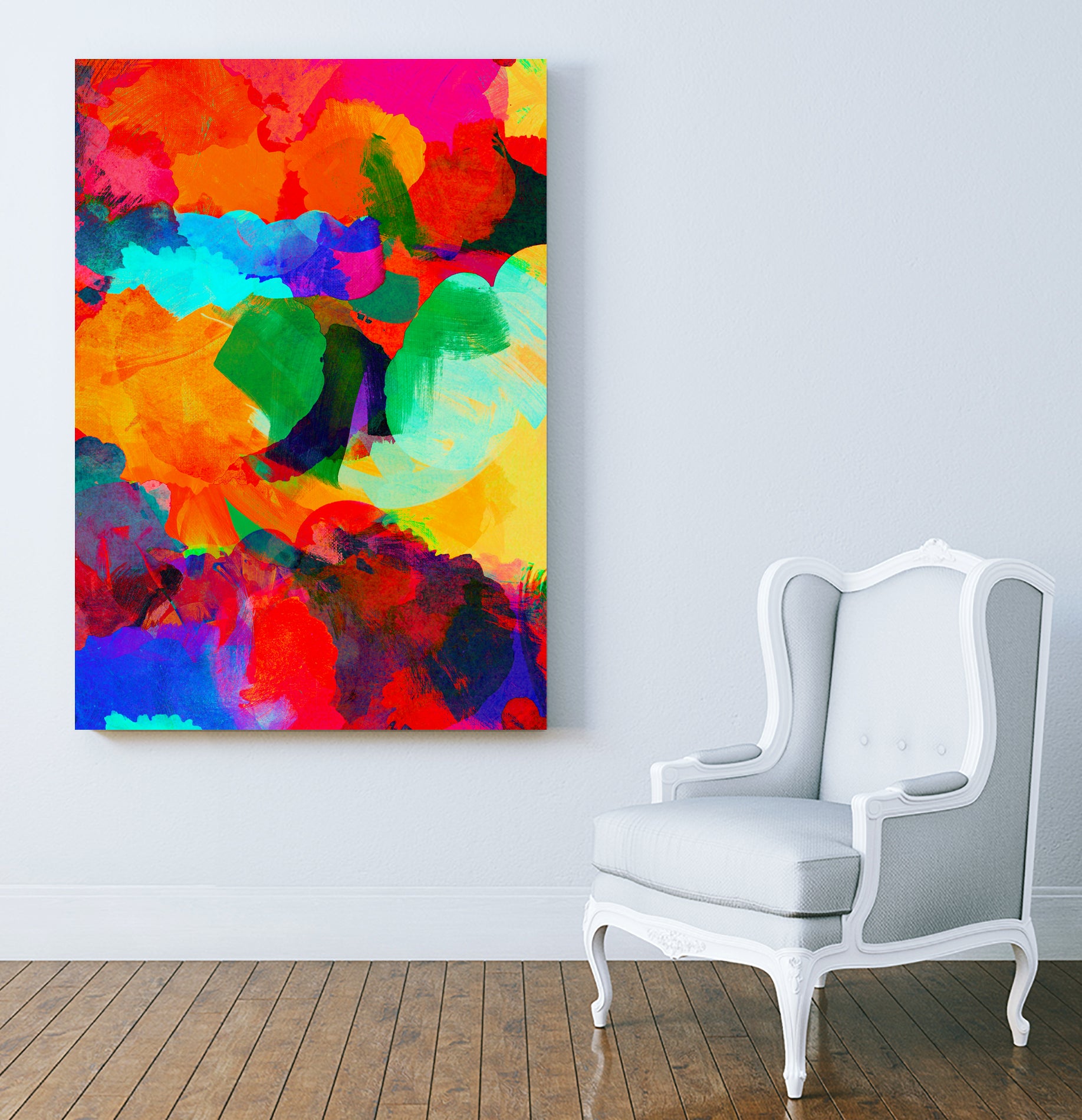 A GREAT CALM by Rebecca Allen on GIANT ART - blue digital painting