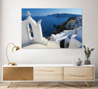 Oia Santorini v by Haris Kavalla on GIANT ART - blue photo manipulation