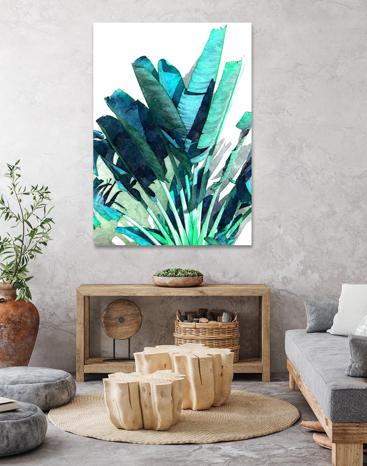 Aesthetic Dimensionality by Uma Gokhale on GIANT ART - green photo manipulation