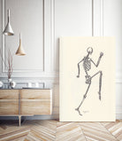 YOGA SKULLS003 by Ballpointpen Illustrator on GIANT ART - white mixed media