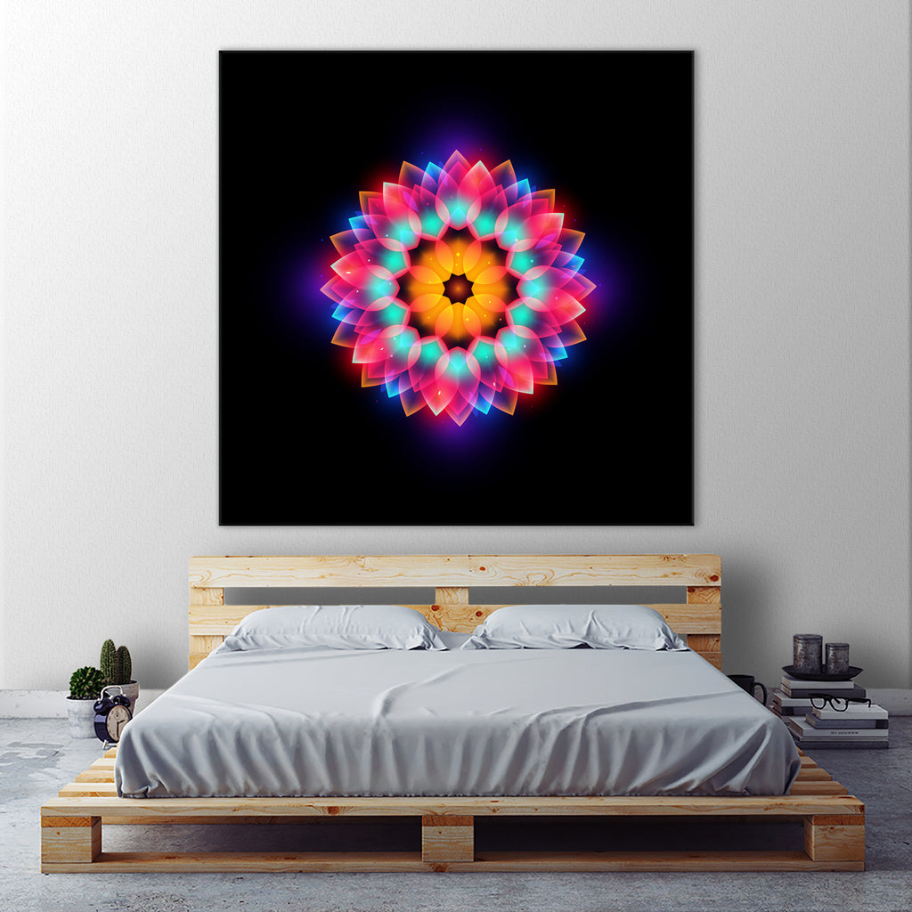 abstract flower3 by Ilya Shapko on GIANT ART - black vector illustration