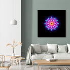 abstract flower1 by Ilya Shapko on GIANT ART - fuchsia vector illustration