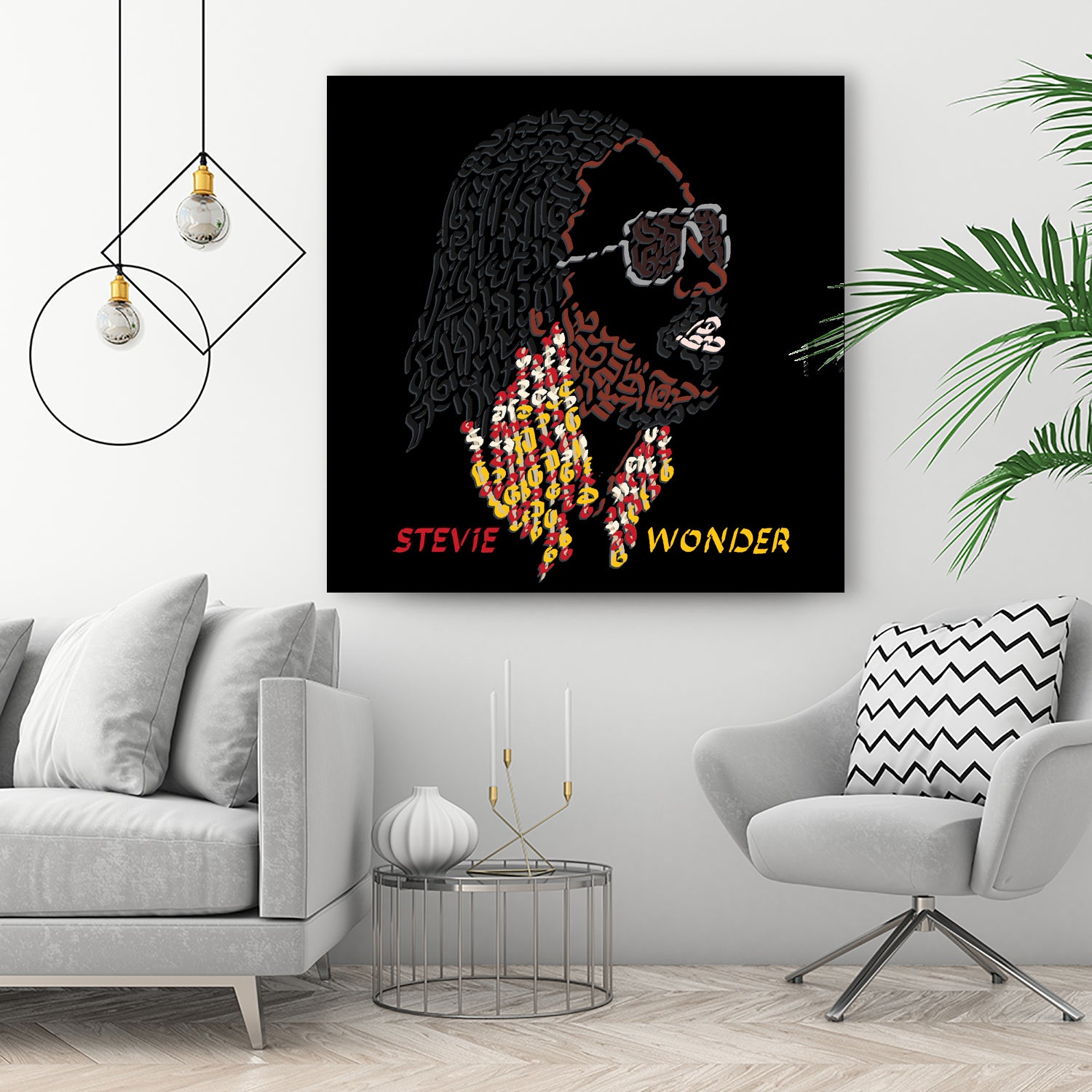 Steve Wonder by Caroline BESSIERES on GIANT ART - black character design