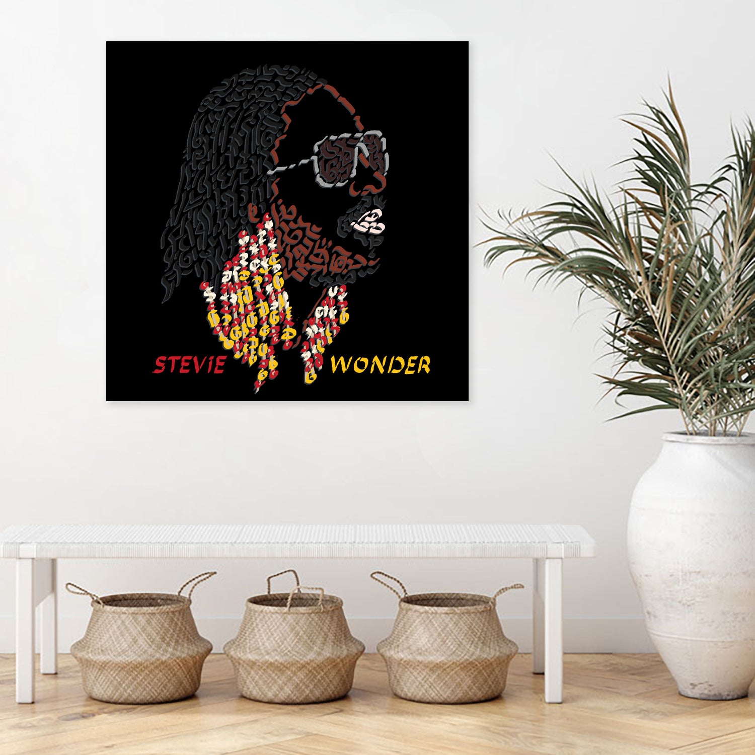 Steve Wonder by Caroline BESSIERES on GIANT ART - black character design