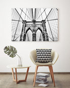 Brooklyn Bridge v by Haris Kavalla on GIANT ART - black photo manipulation
