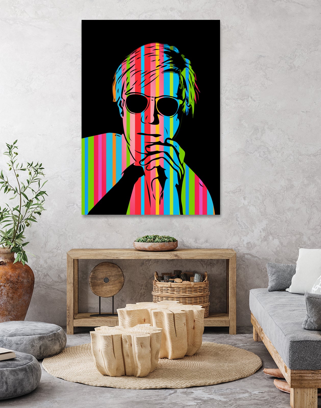 Andy Warhol | Dark | Pop Art by William Cuccio on GIANT ART - black digital drawing