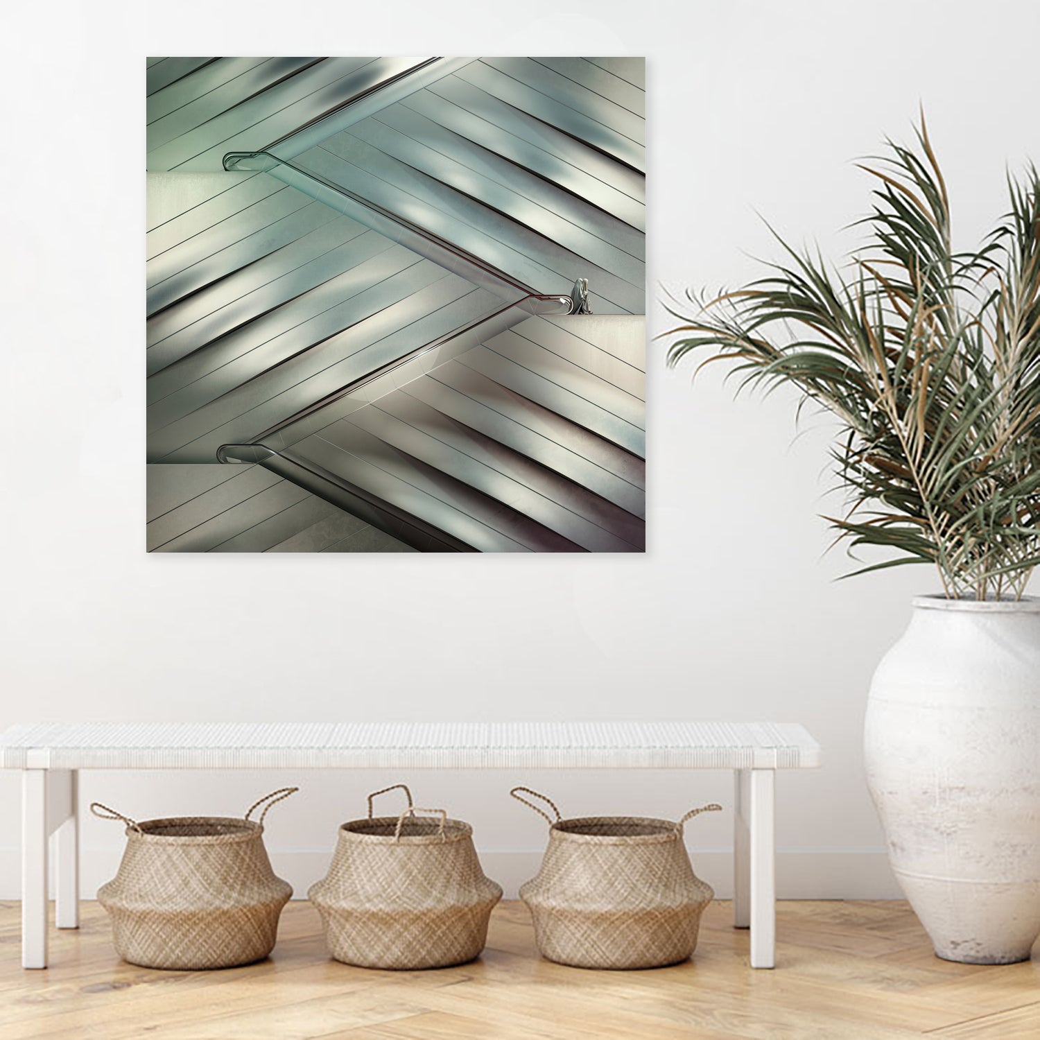 Absconditus divinitas by Michele Durazzi on GIANT ART - green 3d art