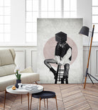 Cube by Menelaos Trompoukis on GIANT ART - pink digital painting