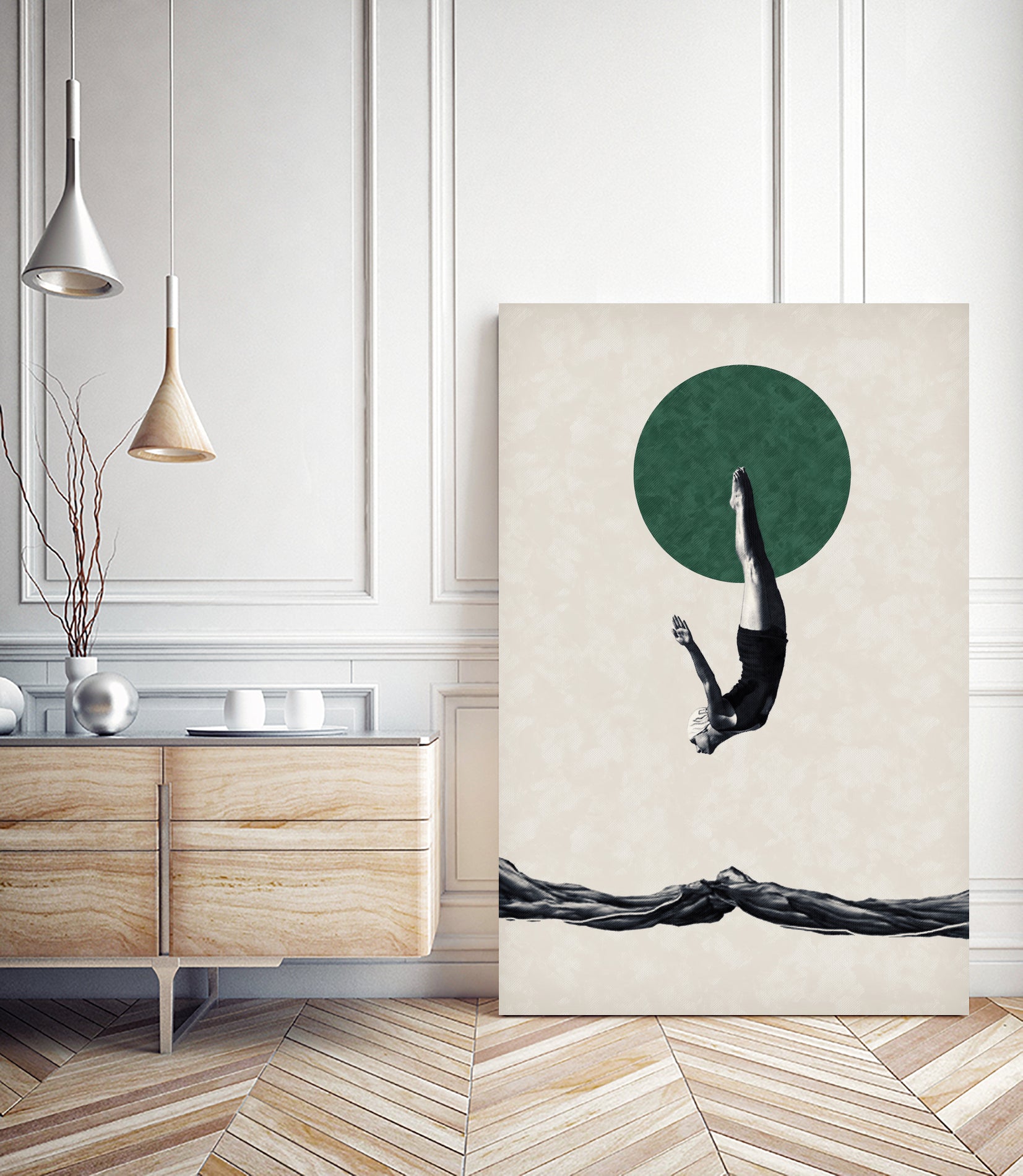 Dive ... by Menelaos Trompoukis on GIANT ART - white digital painting