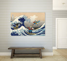 GREAT WAVE by Caterina Lo Cicero on GIANT ART - blue digital drawing