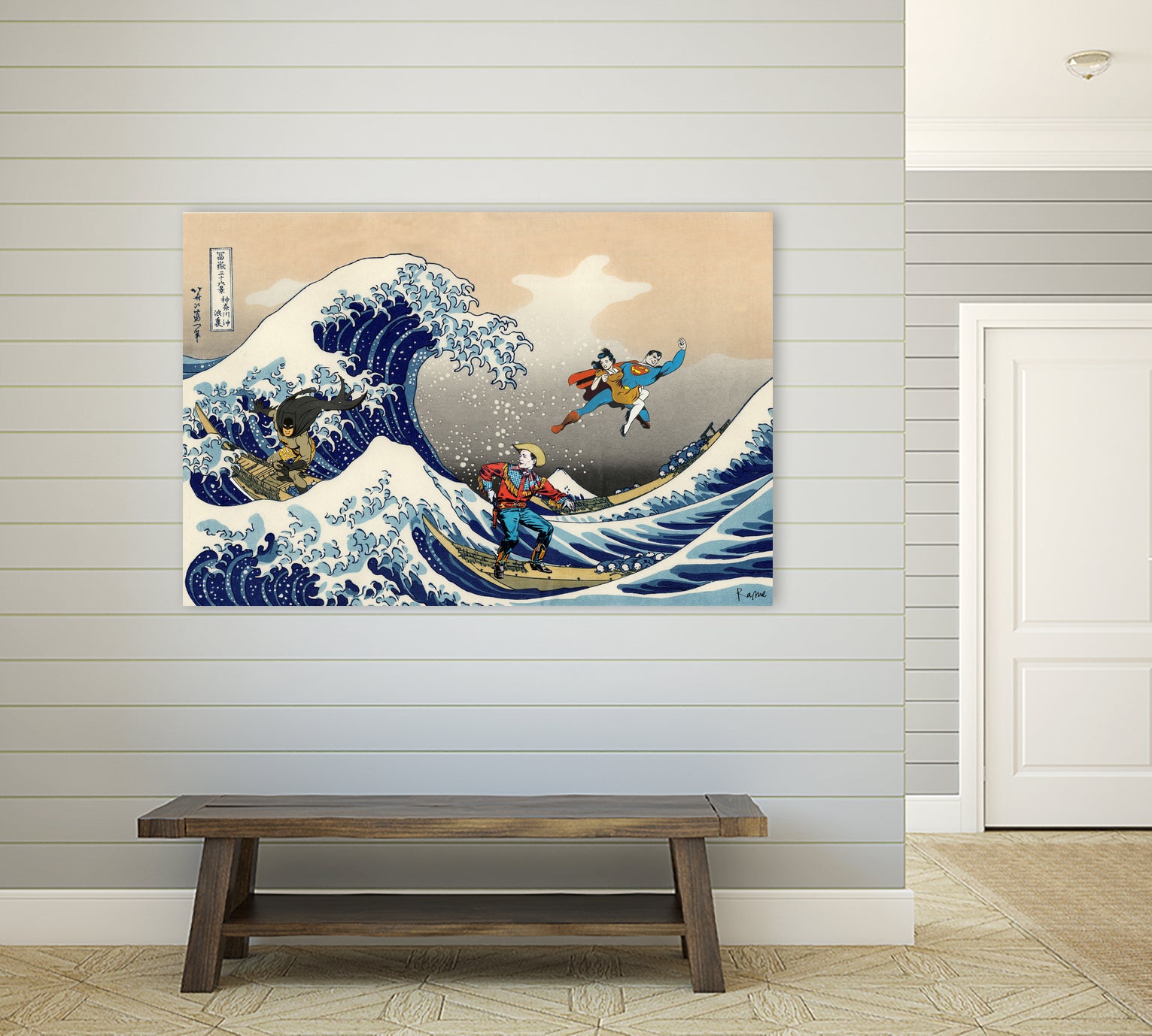 GREAT WAVE by Caterina Lo Cicero on GIANT ART - blue digital drawing