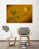 Selfie by Francis Mi Oza on GIANT ART - yellow digital painting