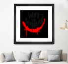 Why so serious? The Joker by gareth mcguckin on GIANT ART - white typography