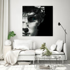 David's eye by Menelaos Trompoukis on GIANT ART - black digital painting