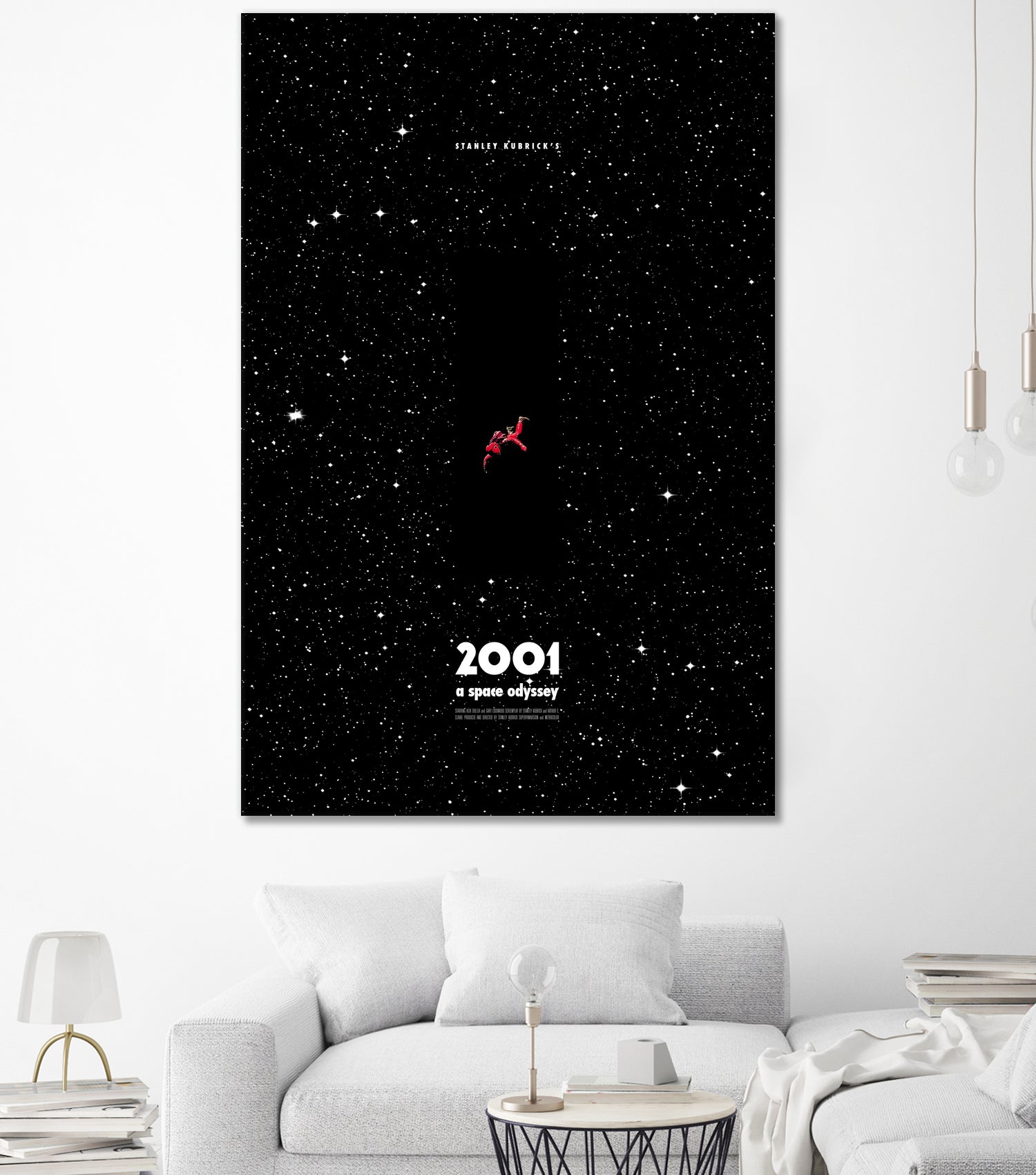 2001 A Space Odyssey by Juarez Tanure on GIANT ART - black photo illustration