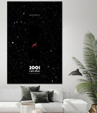 2001 A Space Odyssey by Juarez Tanure on GIANT ART - black photo illustration