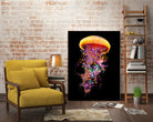 Jellyfish World by David Loblaw on GIANT ART - blue photo illustration