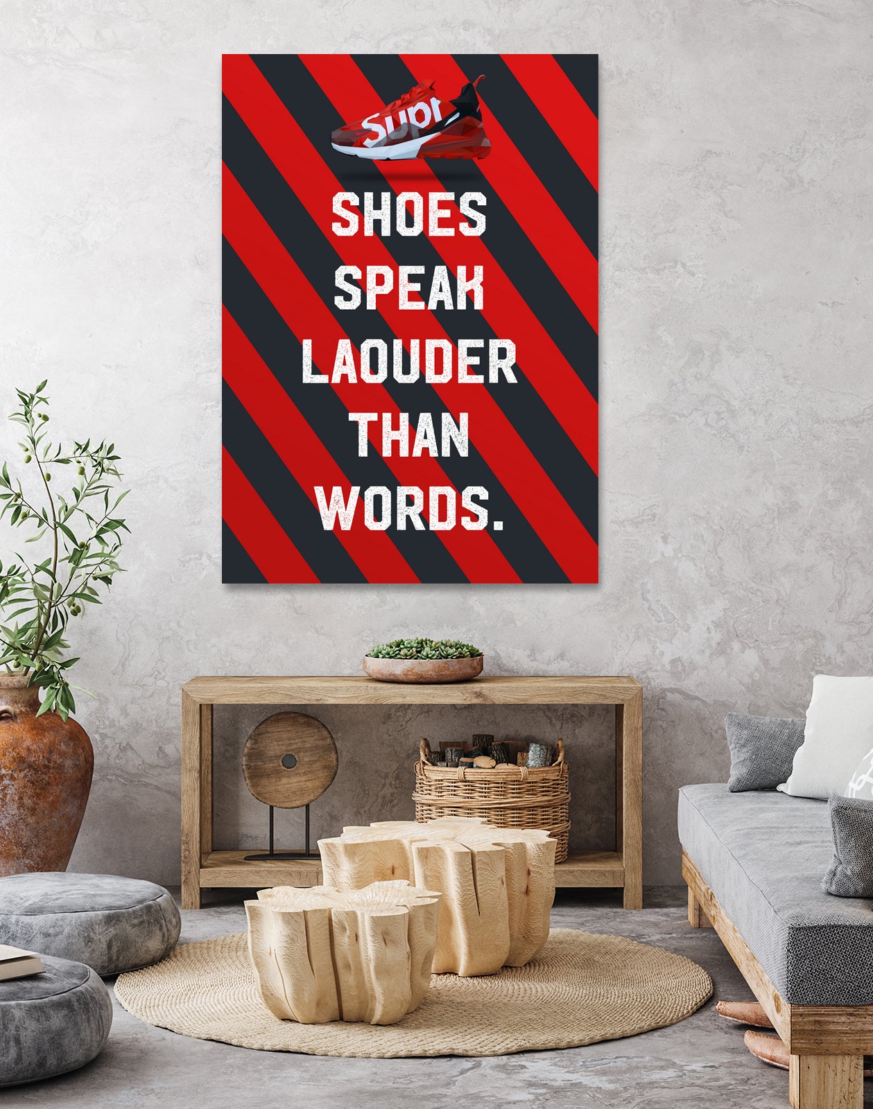 sneaker quotes MOTIVATION  by Artnesia on GIANT ART